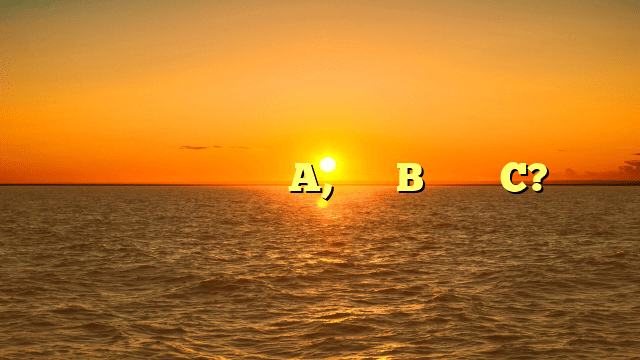 מה ההבדל בין שטחי A, שטחי B ושטחי C?